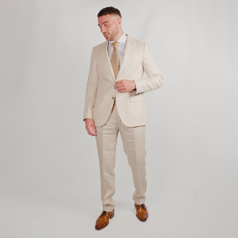 Alexandre Pure Linen Suit - Cavaliere