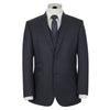 Alfred Brown 2 Piece Blue Wool Suit - The Label