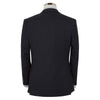 Alfred Brown Navy 2 Piece Wool Suit - The Label