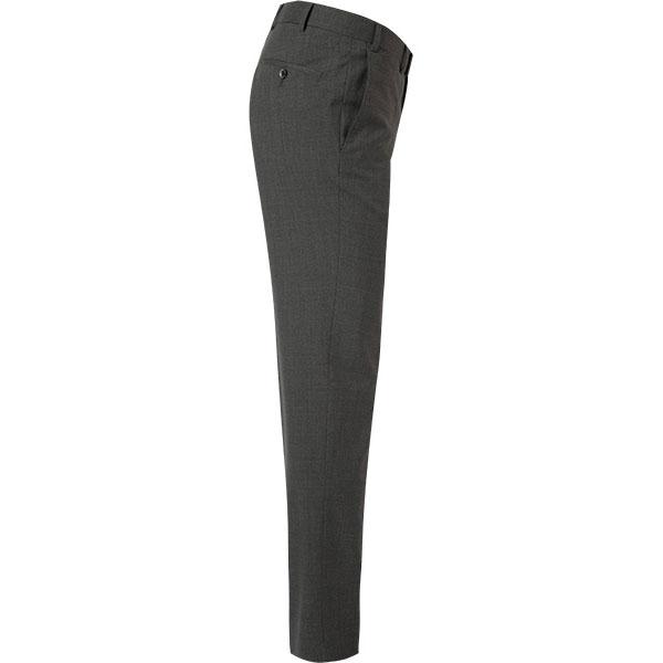 Anthracite Piacenza Wool Trouser - Hiltl