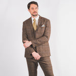 Arthur Brown Tweed Suit - Leonard Silver