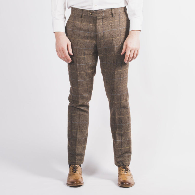 Arthur Brown Tweed Trouser - Leonard Silver