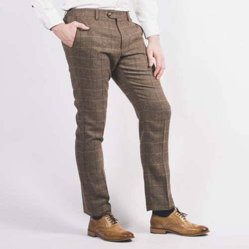 Arthur Brown Tweed Trouser - Leonard Silver