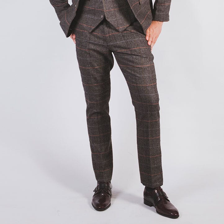 Arthur Grey Tweed Suit - Leonard Silver