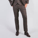 Arthur Grey Tweed Trouser - Leonard Silver