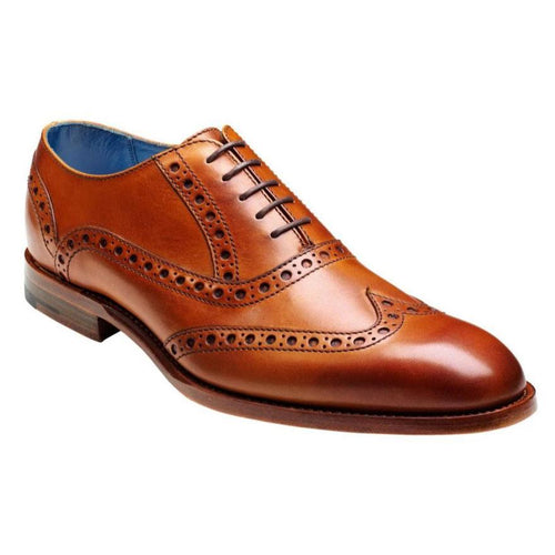 Barker Grant Brogue Cedar Calf - Barker