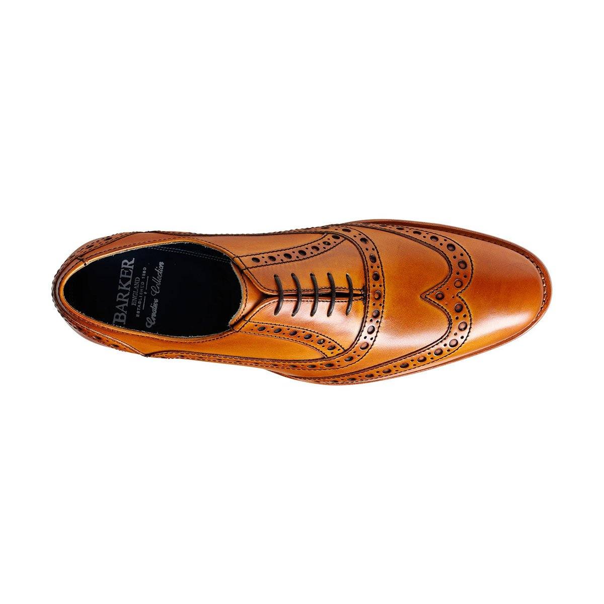 Barker Grant Brogue Cedar Calf - Barker