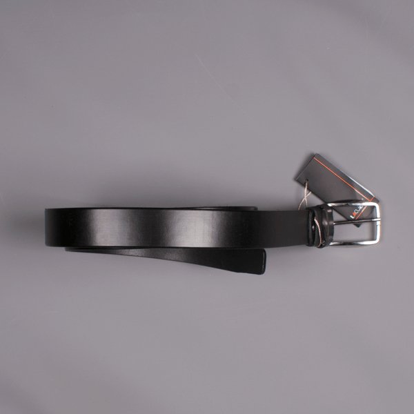 Black Leather Belt - Lacuzzo