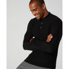 Black Long Sleeved Polo - Remus Uomo