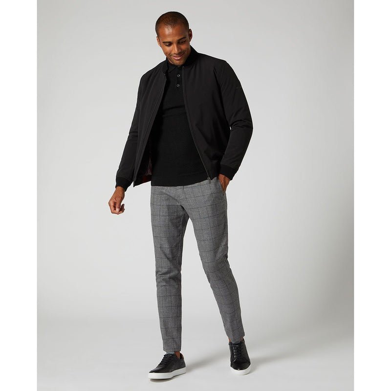 Black Long Sleeved Polo - Remus Uomo