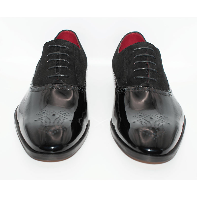 Black Patent Leather Dinner Shoe - Lacuzzo