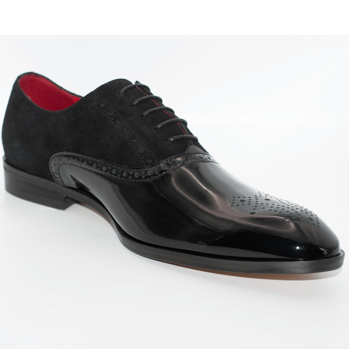Black Patent Leather Dinner Shoe - Lacuzzo