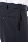 Black Piacenza Stretch Trouser - Hiltl