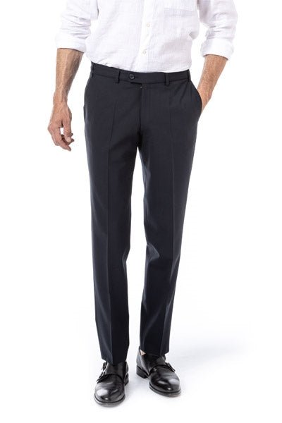 Black Piacenza Stretch Trouser - Hiltl