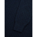 Blue Crew Neck Sweater - Remus Uomo