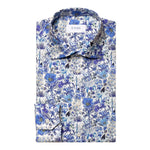 Blue Floral Shirt - Eton Shirts