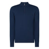 Blue Half Zip Sweater - Remus Uomo