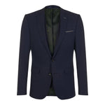 Blue Mini Check Suit - Remus Uomo