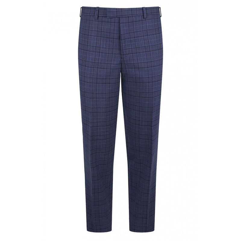 Blue Prince of Wales Check Wool Suit - Torre