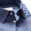 Blue Self Pattern Shirt - Eton Shirts