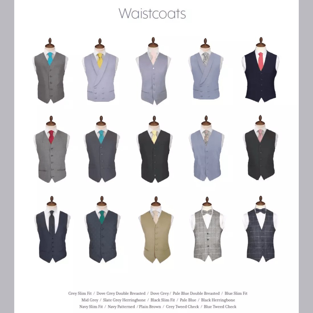 Blue Slim Fit Tailcoat Package - Leonard Silver