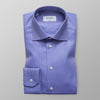Blue Textured Twill Shirt - Eton Shirts