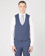 Blue Woolrich Check Suit - Remus Uomo