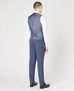 Blue Woolrich Check Suit - Remus Uomo