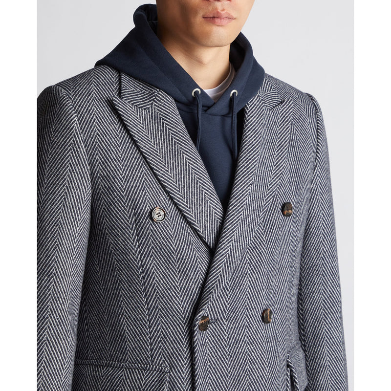 Brady Double Breasted Overcoat - Remus Uomo