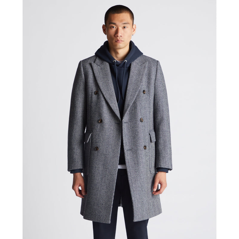 Brady Double Breasted Overcoat - Remus Uomo