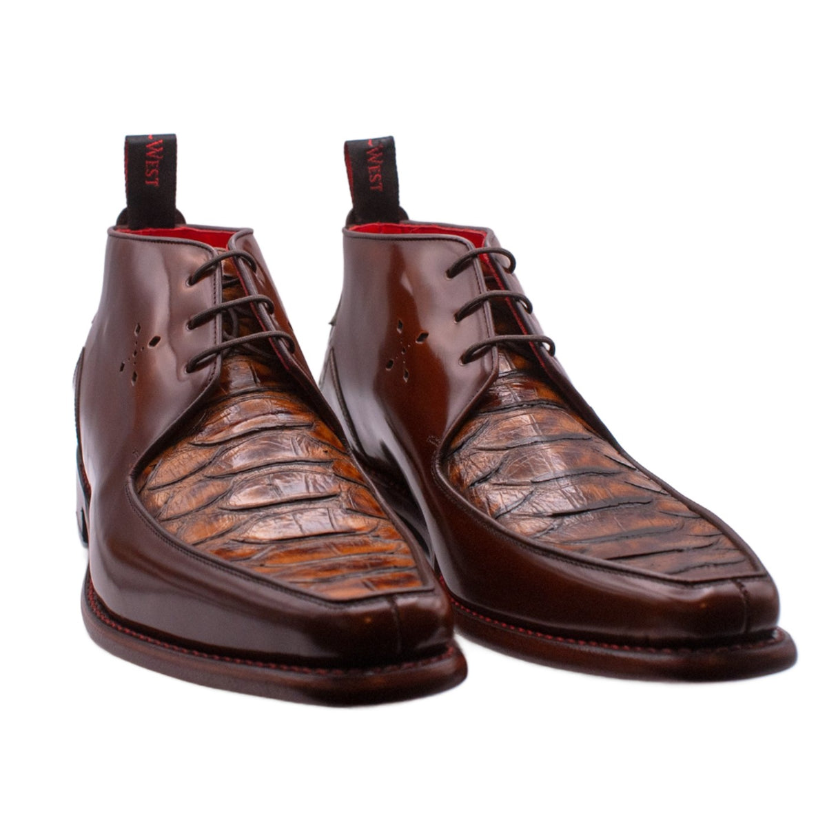 Breton Chukka Boot Antique Tan Leonard Silver - Main Image