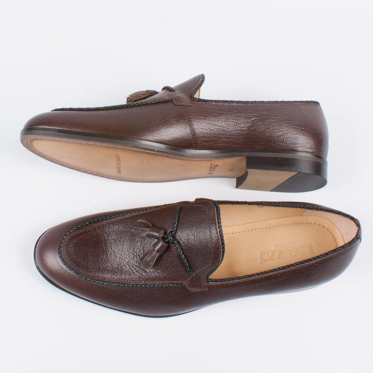 Brown Tassle Loafer - Lacuzzo