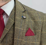 Brown Tweed Jacket - Leonard Silver