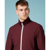 Burgundy Bomber Jacket - Remus Uomo