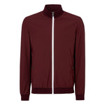 Burgundy Bomber Jacket - Remus Uomo