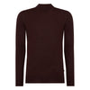 Burgundy Turtle Neck Sweater - Remus Uomo