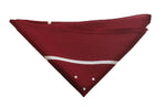 Burgundy/White Polka Dot Neckerchief - Knightsbridge