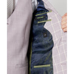 Check Lilac Suit - Remus Uomo