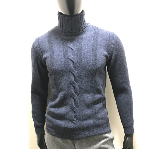 Chunky Roll Neck Sweater - John Victor