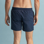 Classic Fit Swim Shorts Marine - Gant