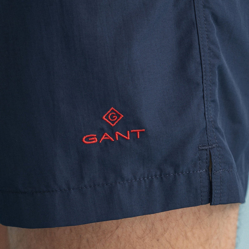 Classic Fit Swim Shorts Marine - Gant