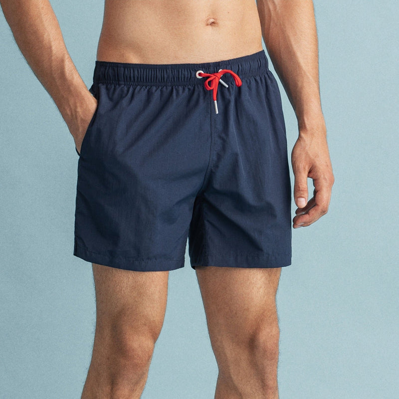 Classic Fit Swim Shorts Marine - Gant