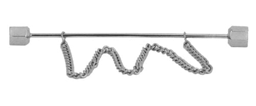 Collar Bar with Chain - Leonard Silver