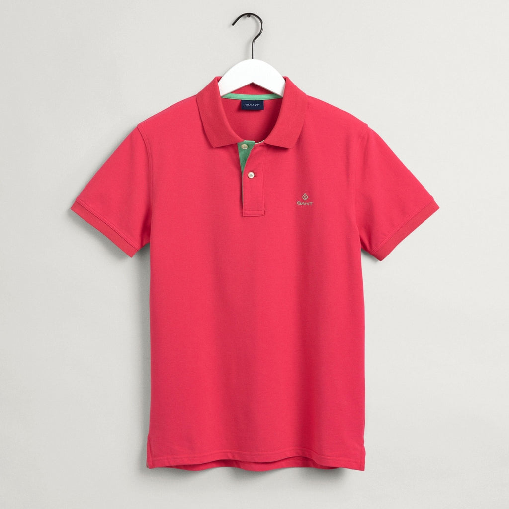 Gant pink polo shirt top