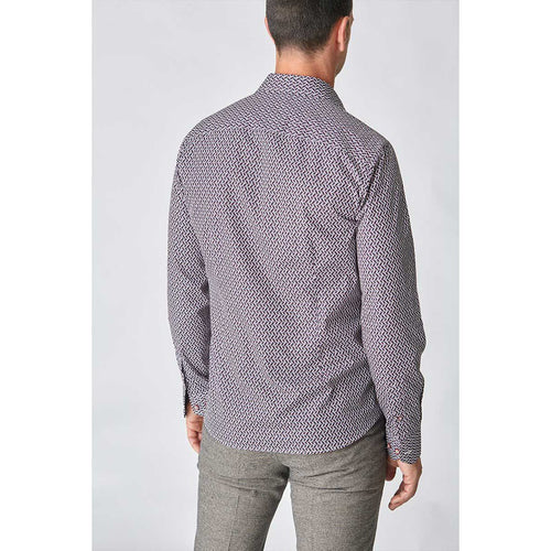 Cotton Poplin Long Sleeved Shirt - Florentino