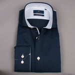 Cutaway Collar Navy - John Victor