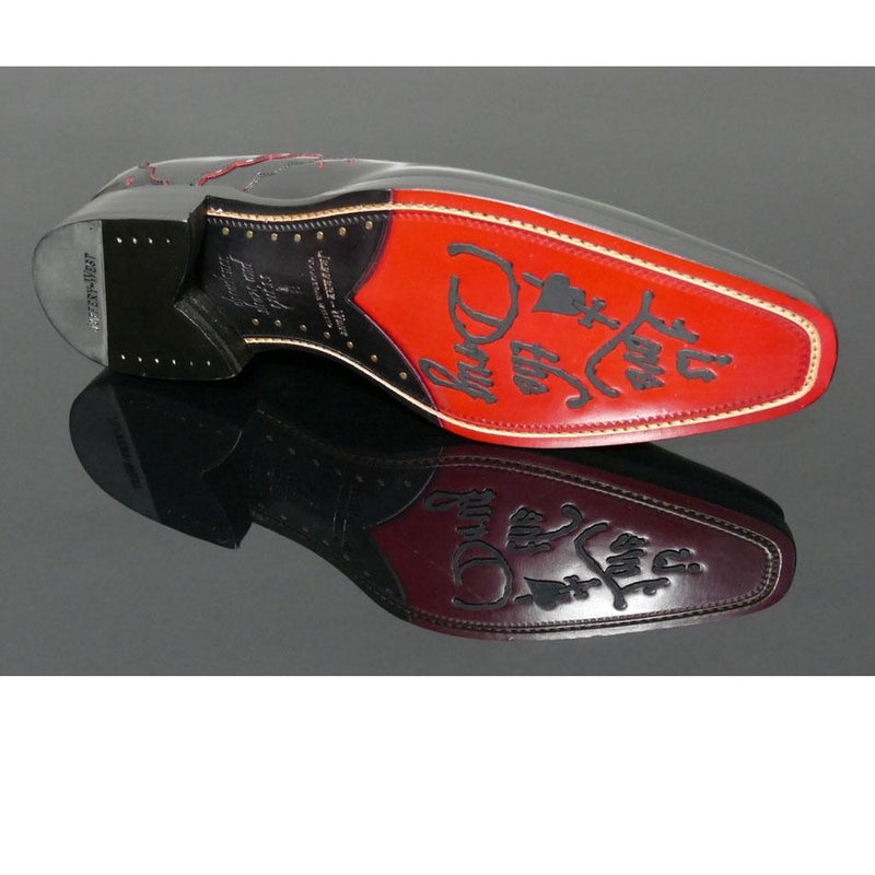 Dexter Black Wing Tip Serrated Gibson - Jeffrey West