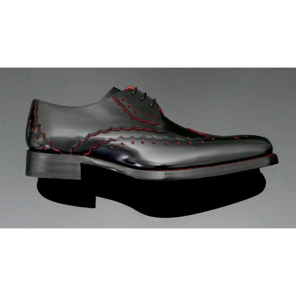 Dexter Black Wing Tip Serrated Gibson - Jeffrey West
