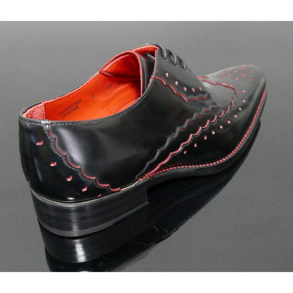 Dexter Black Wing Tip Serrated Gibson - Jeffrey West