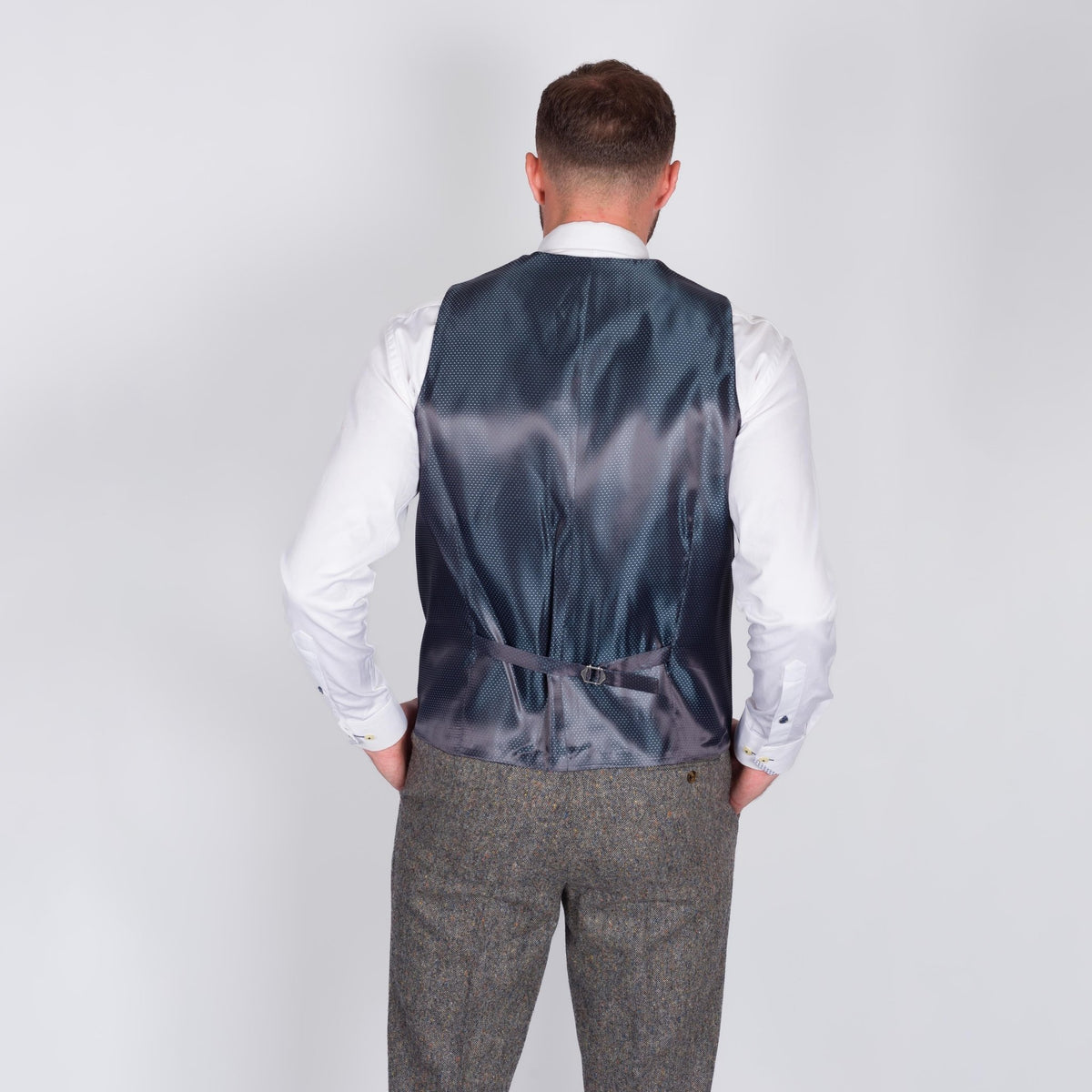 Donegal Grey Tweed Suit - Torre